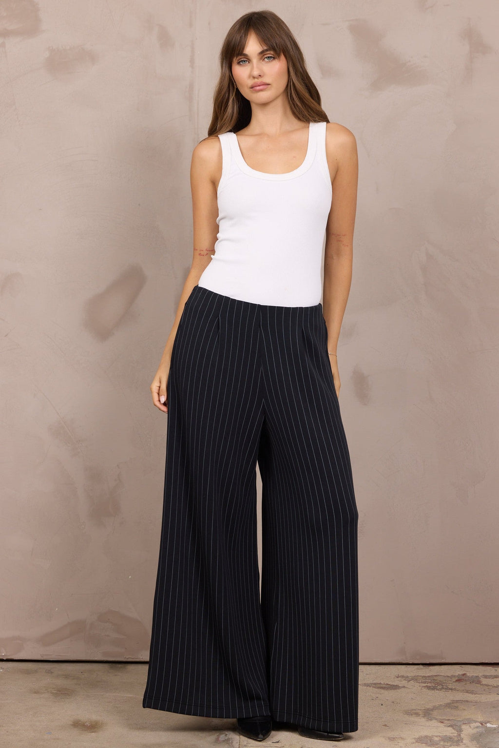Pleated Front Pant
