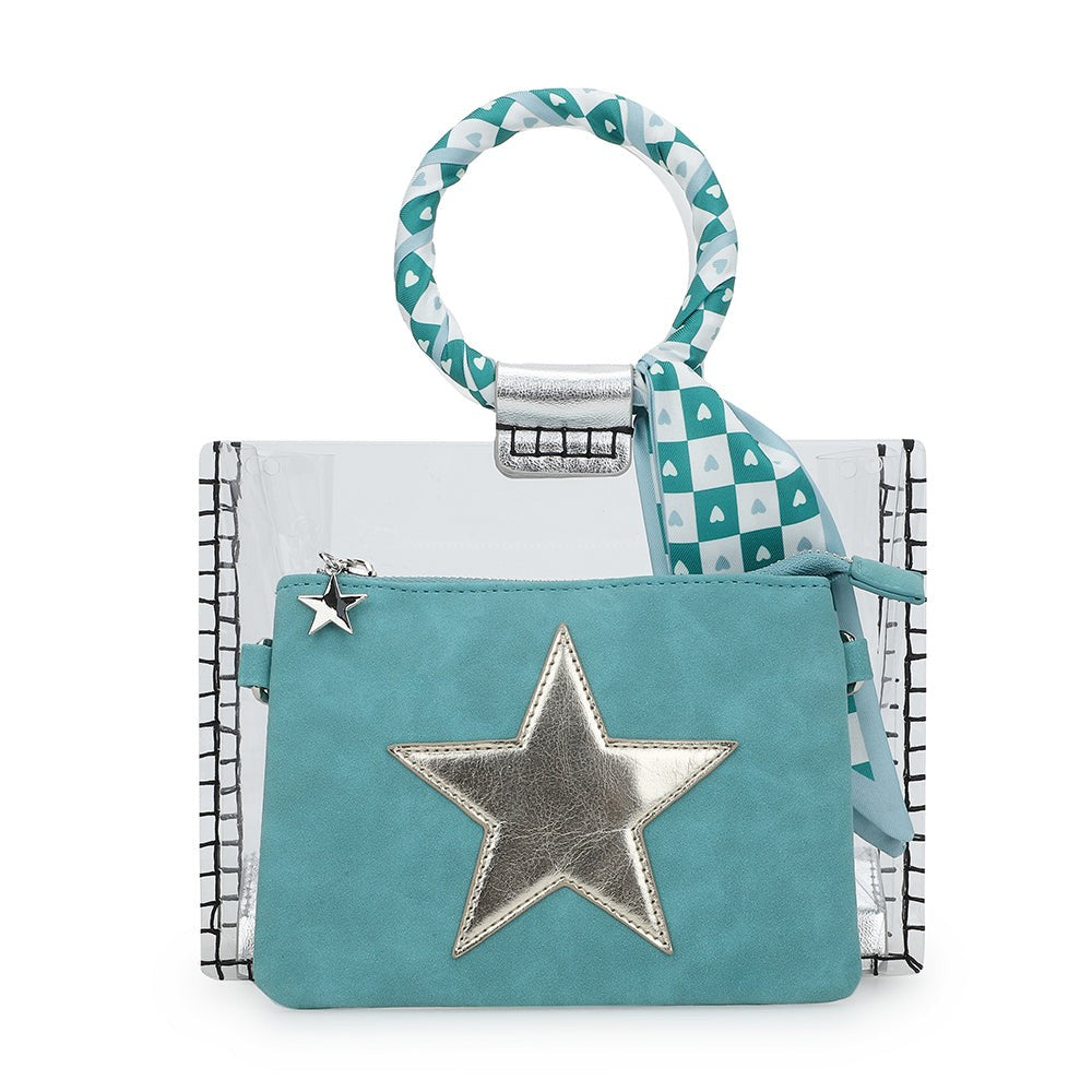 MINI MOLLY - SCARF TURQUOISE