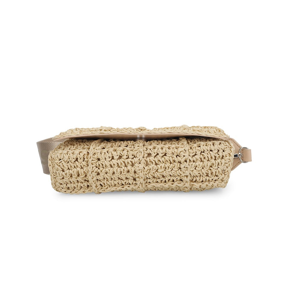 Ibiza Cream Rafia Bag