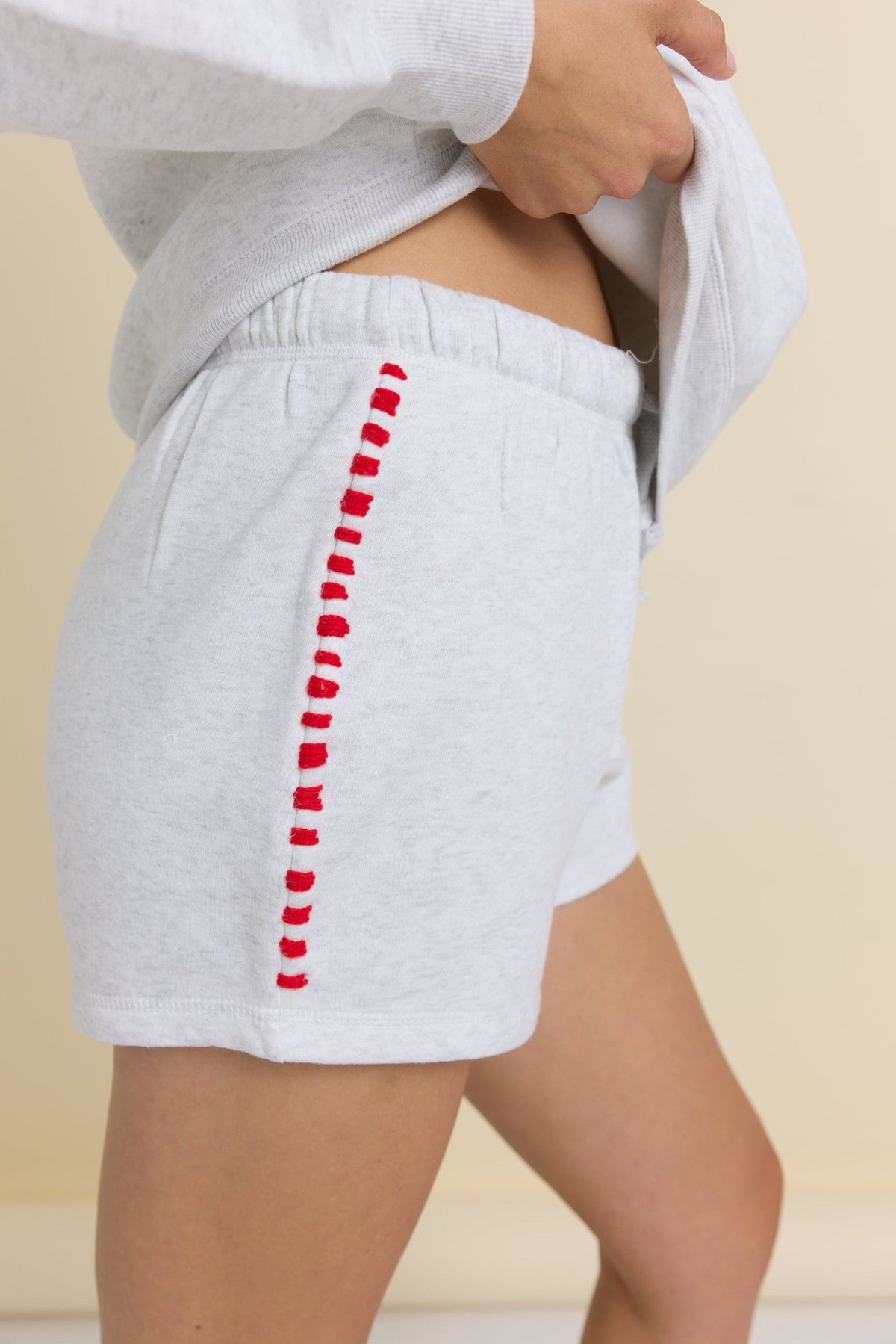 Embroidered Surf Wash Shorts