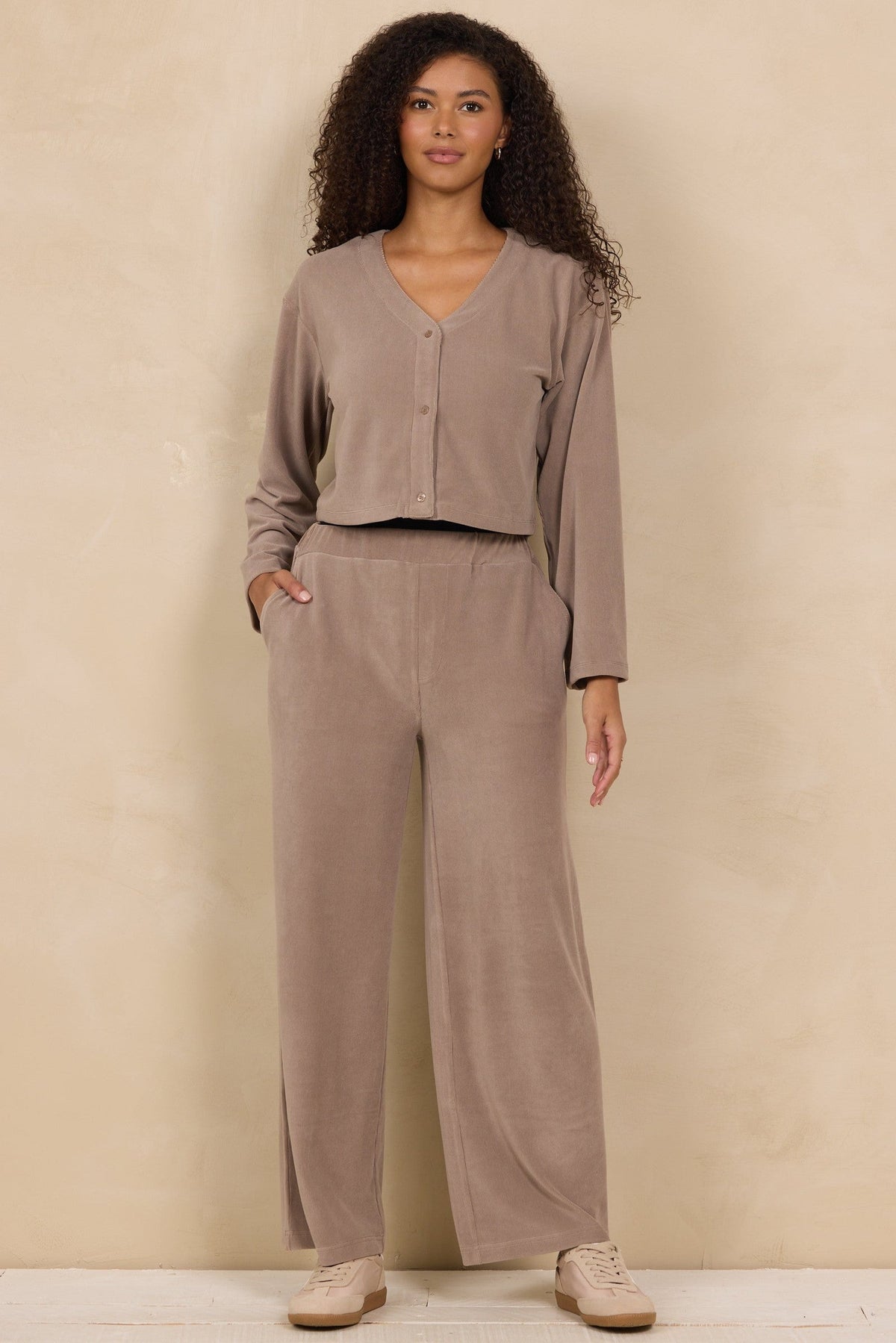 Luxe Cord Cardigan