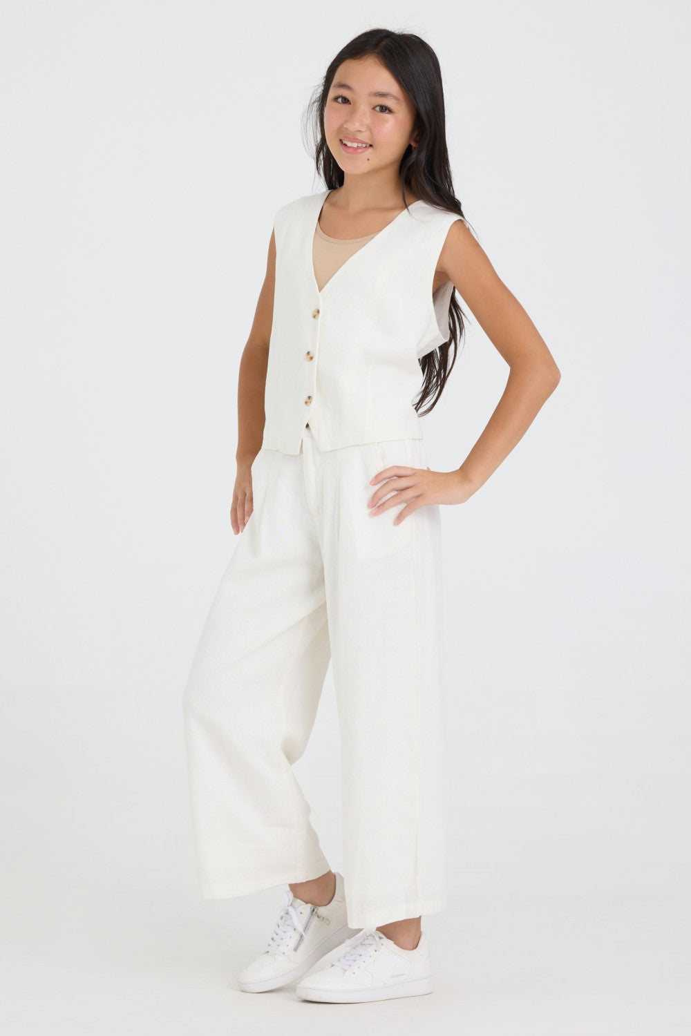 Kids Wide Leg Pant