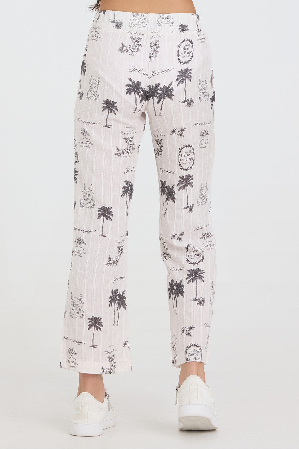 Kids Smocked Waist Wide Leg Pant