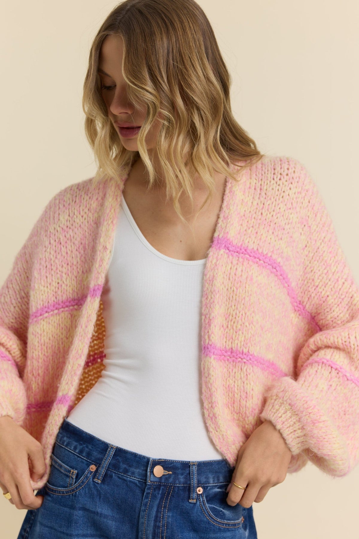 Striped Cardigan