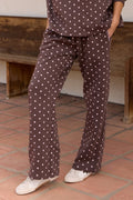 Printed Essential Fleece Pant W/ Whipstitch