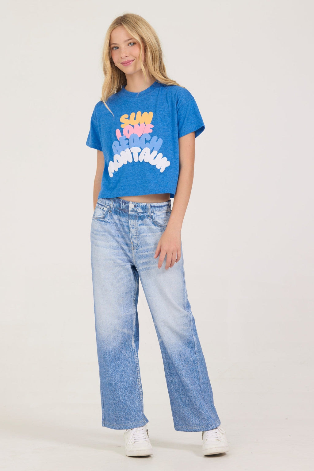 Kids Sun Montauk Puff Tee