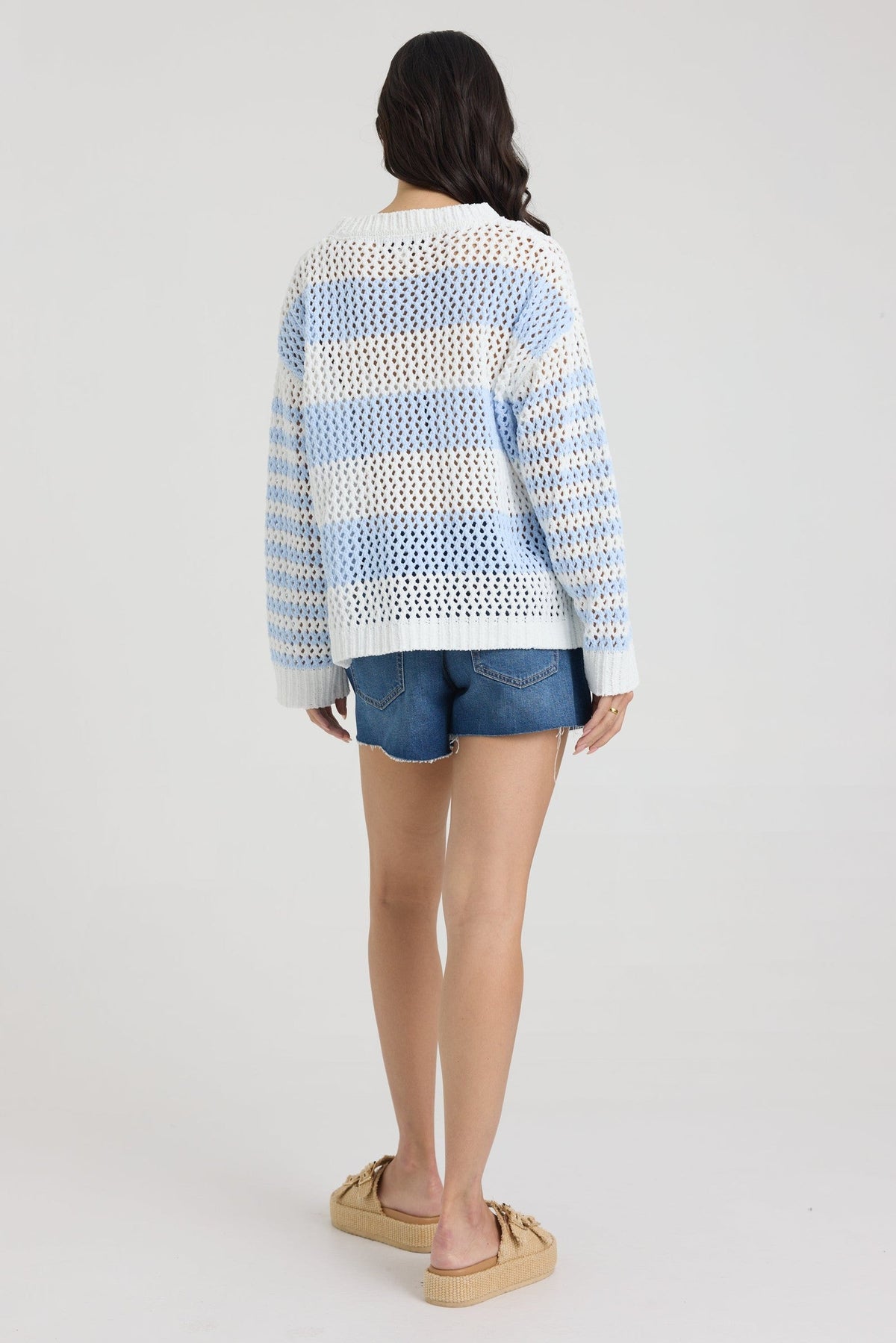 Open Knit Sweater
