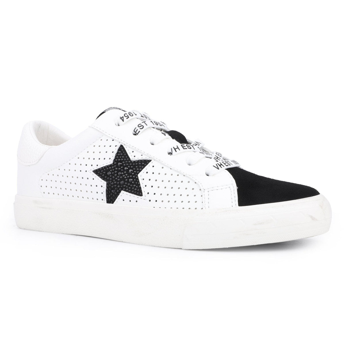 Grande - White Black Rhinestones
