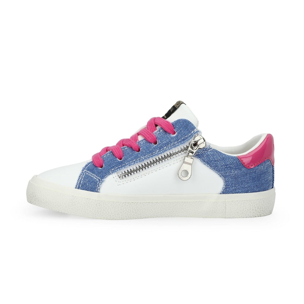 KIDS LULU - WHITE DENIM MULTI