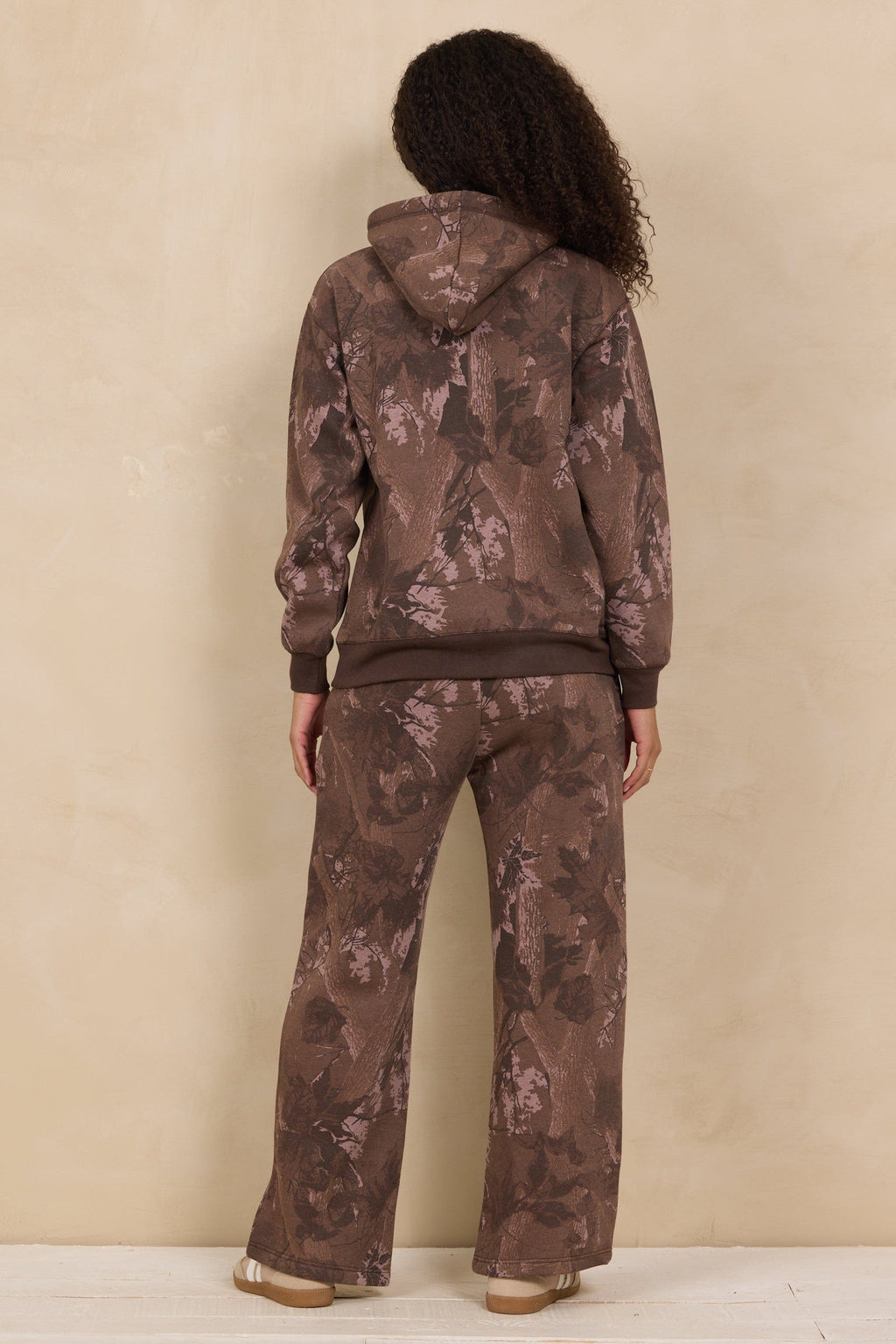 Printed Essential Fleece Hoodie