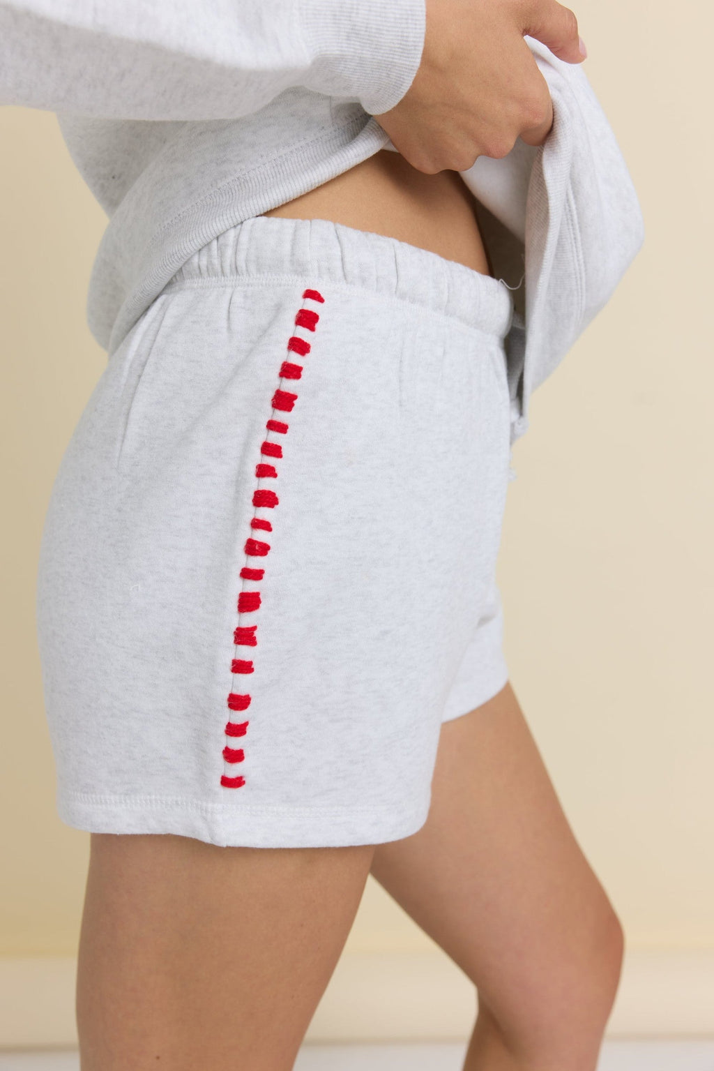 Embroidered Surf Wash Shorts