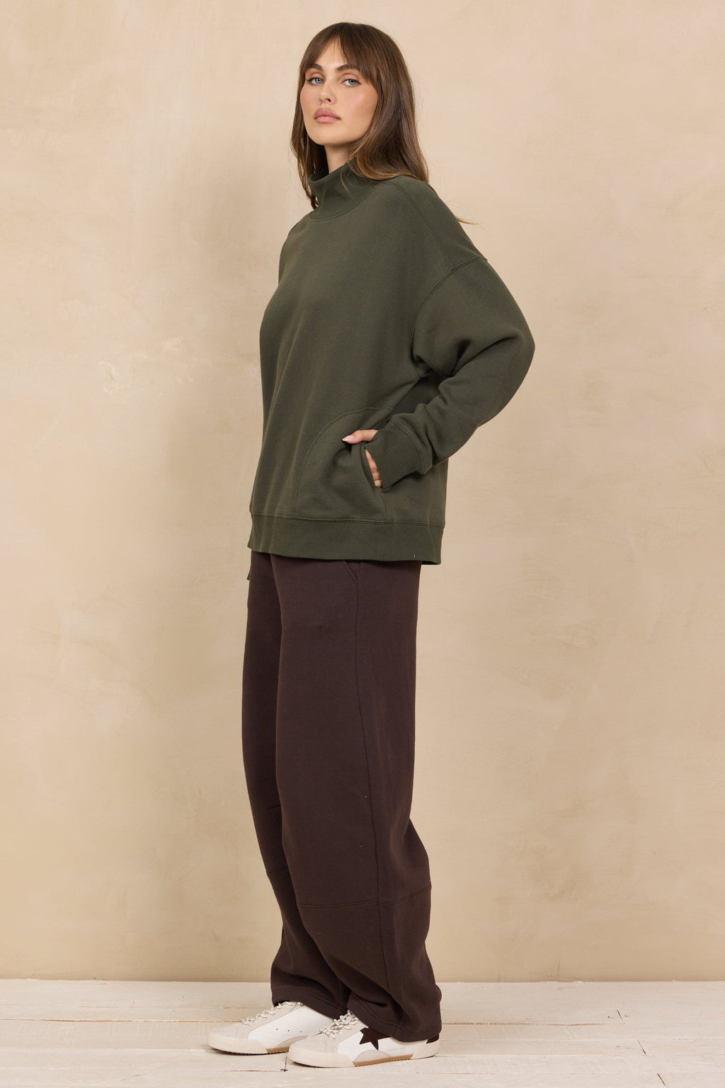 Soft Surf Wash Mockneck