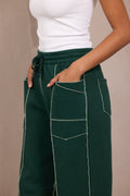 Barrell Pant w/ Contrast Stitching