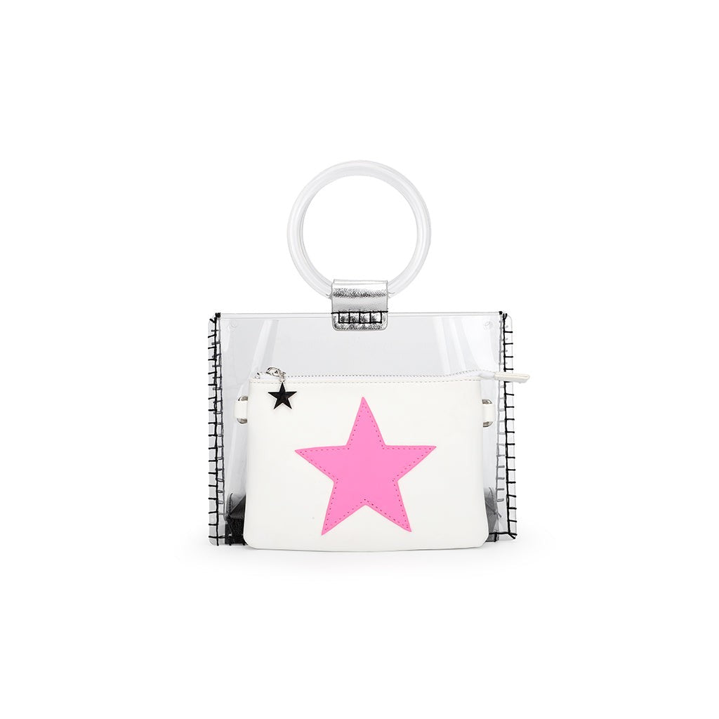 MINI MOLLY - WHITE PINK