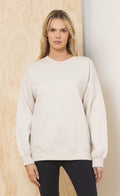 Bone Proweave Crewneck