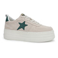 HUNTER - GREY SUEDE GREEN