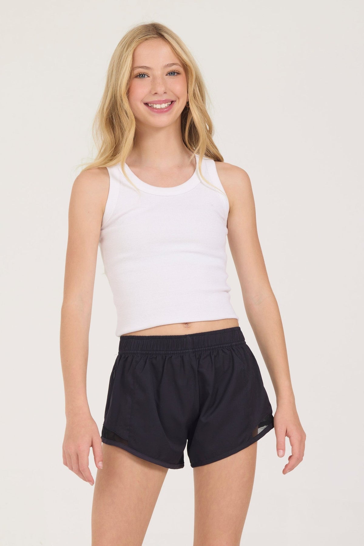 Kids Ribbed Tank