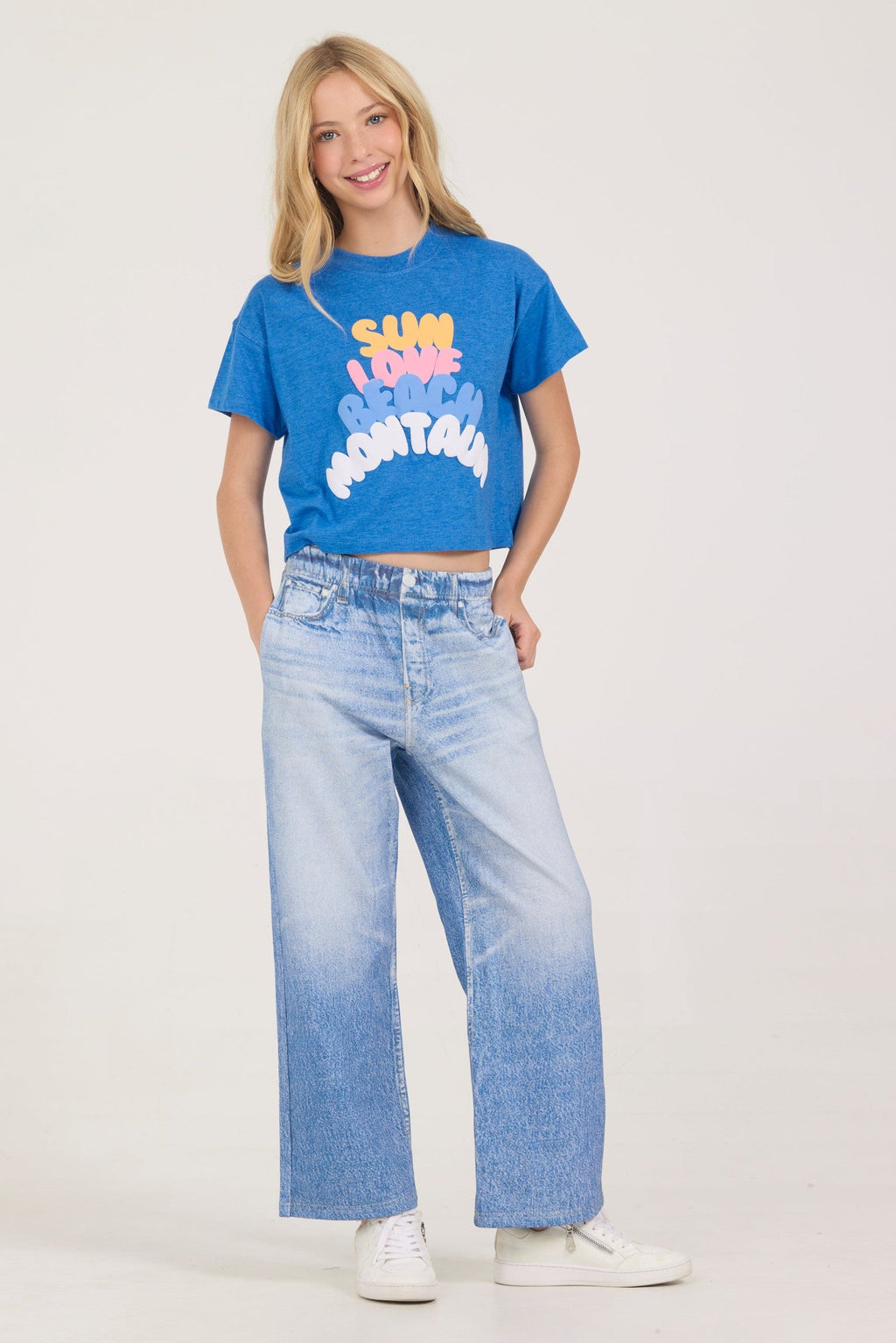 Kids Sun Montauk Puff Tee