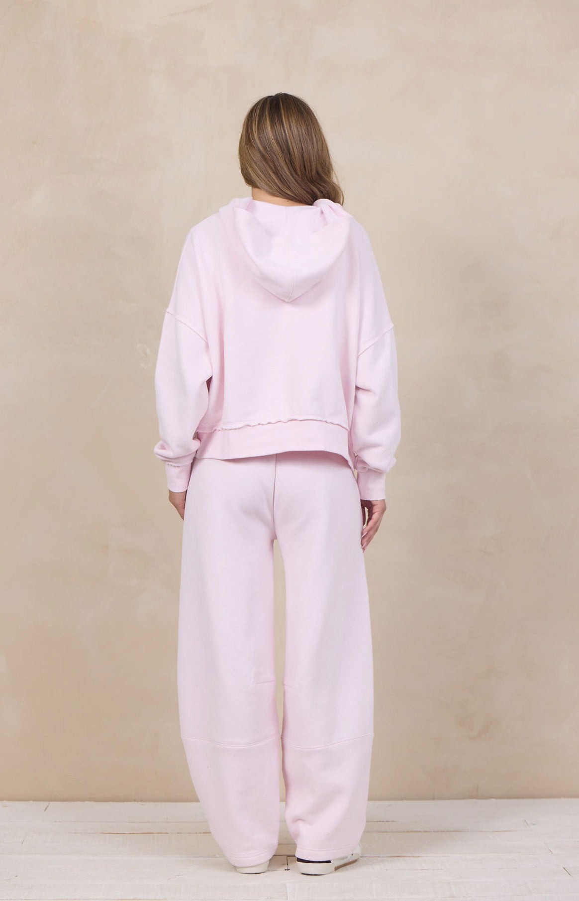 Soft Surf Wash Lace Up Hoodie