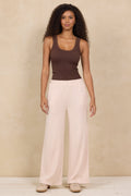 Heavy Hacci Wide Leg Pant