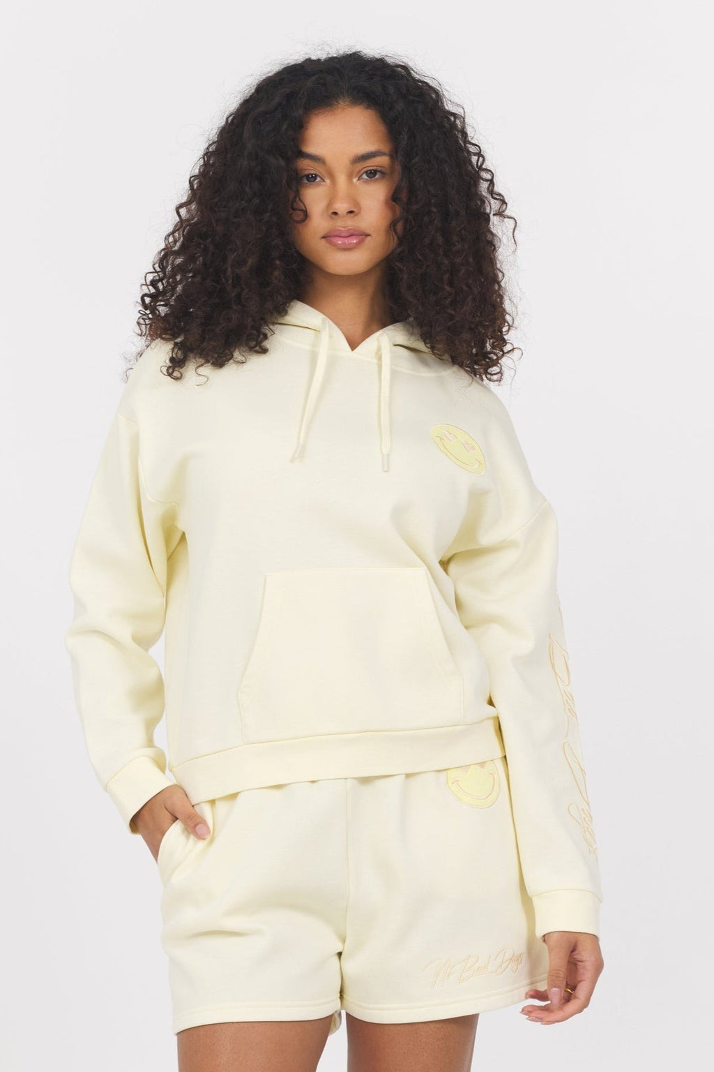 Garment Dye Embroidered Hoodie