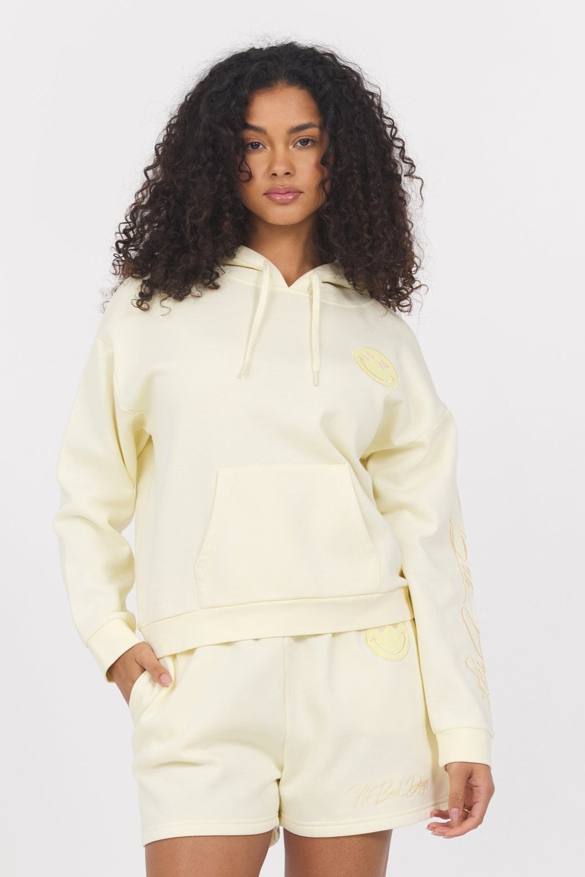 Garment Dye Embroidered Hoodie