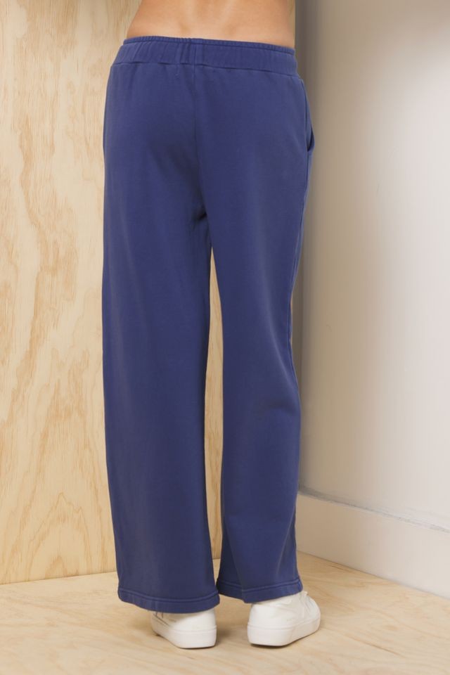 Garment Dye Wide Leg Pant