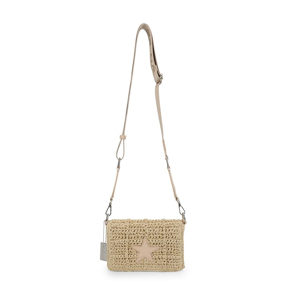 Ibiza Cream Rafia Bag