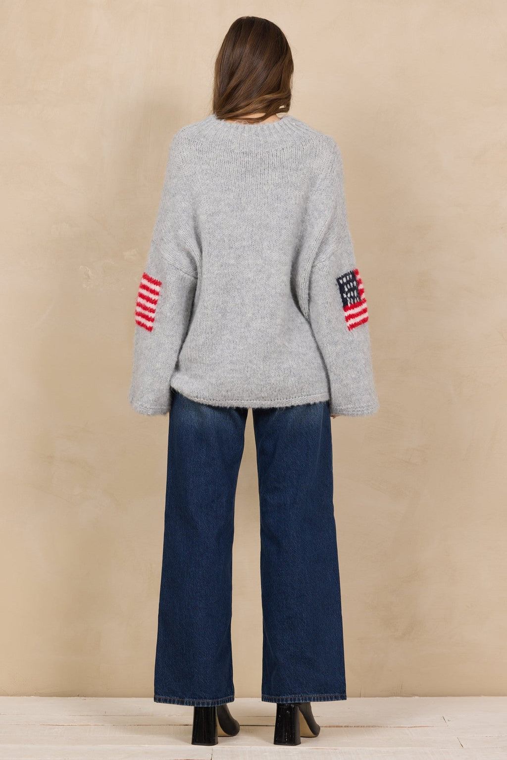 American Flag Sweater