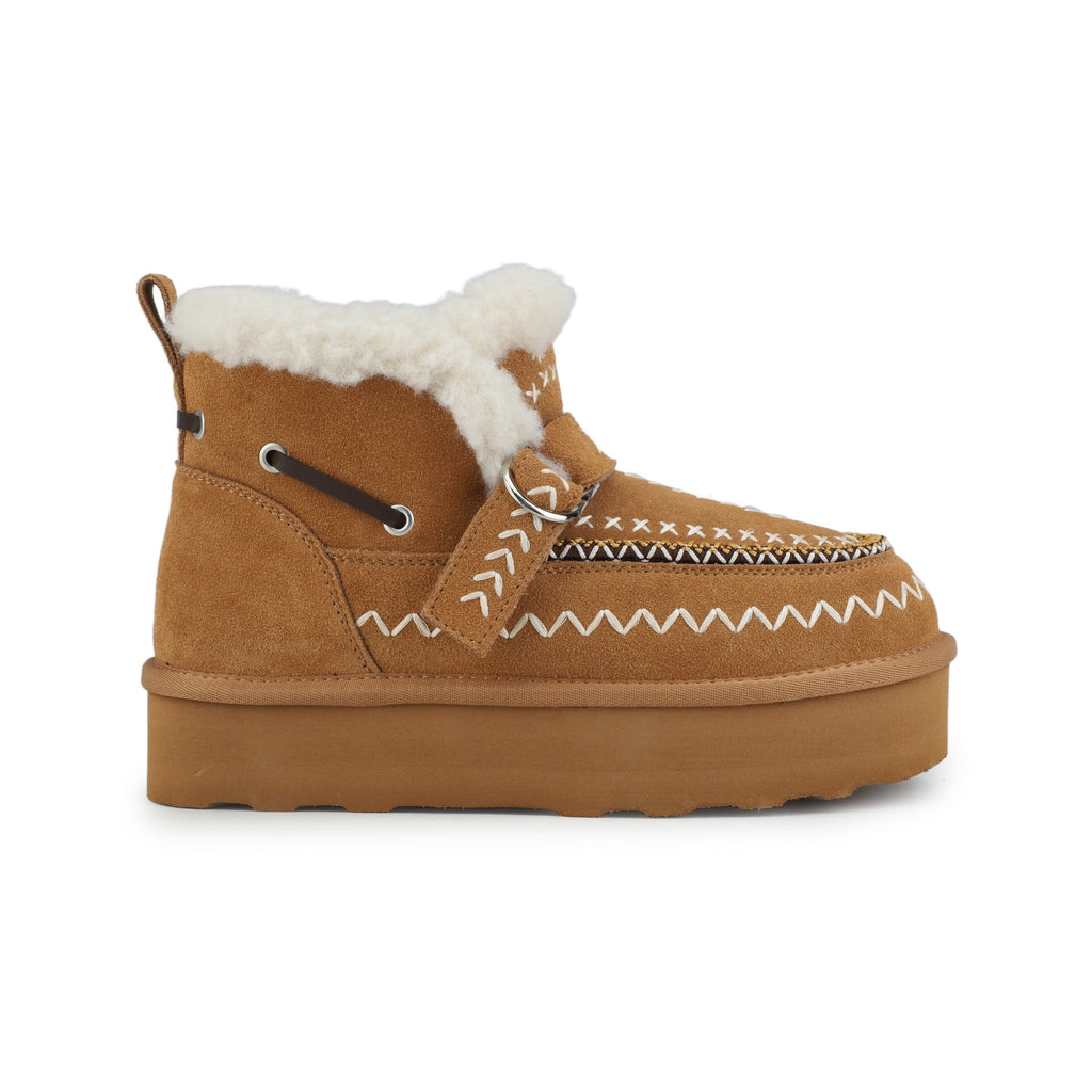 GRAND 1 - CHESTNUT SUEDE