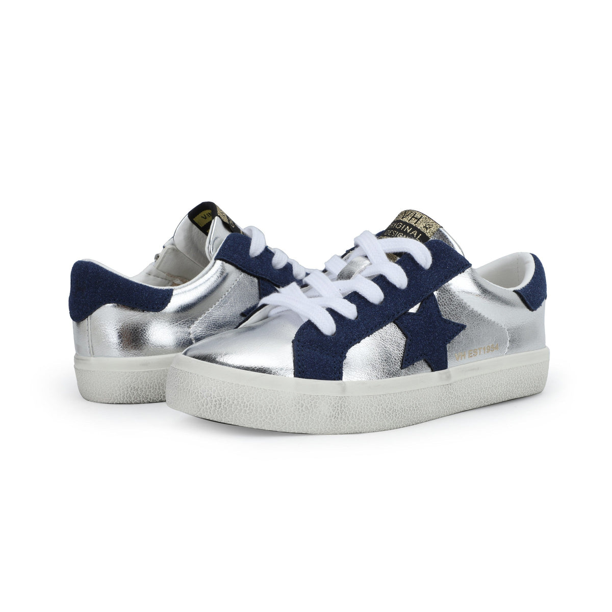 KIDS VAIL - WASHED SILVER/ NAVY