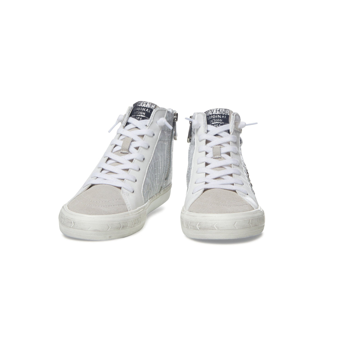 EDGE HIGH - LIGHT GREY CROCO