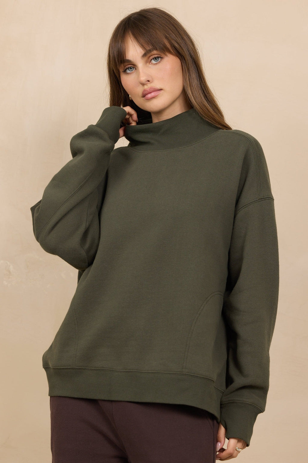 Soft Surf Wash Mockneck