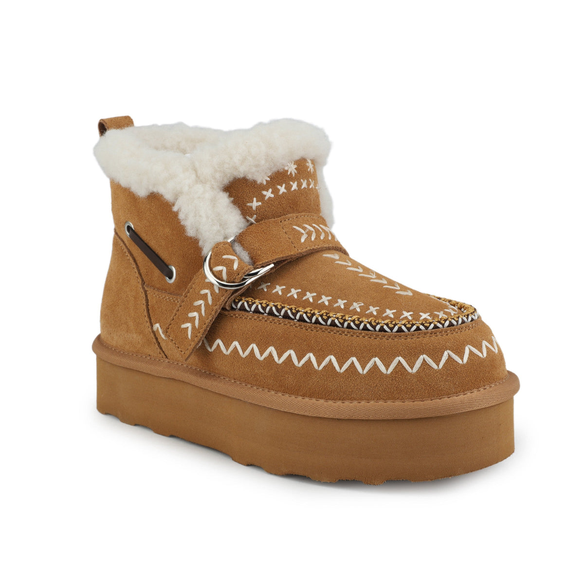 GRAND 1 - CHESTNUT SUEDE