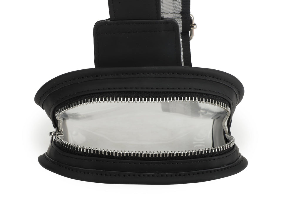 Alexa Bag - Clear Black