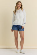 Anchor Knit Hoodie