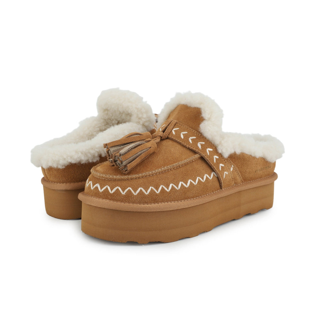 CHARM 2 - CHESTNUT SUEDE