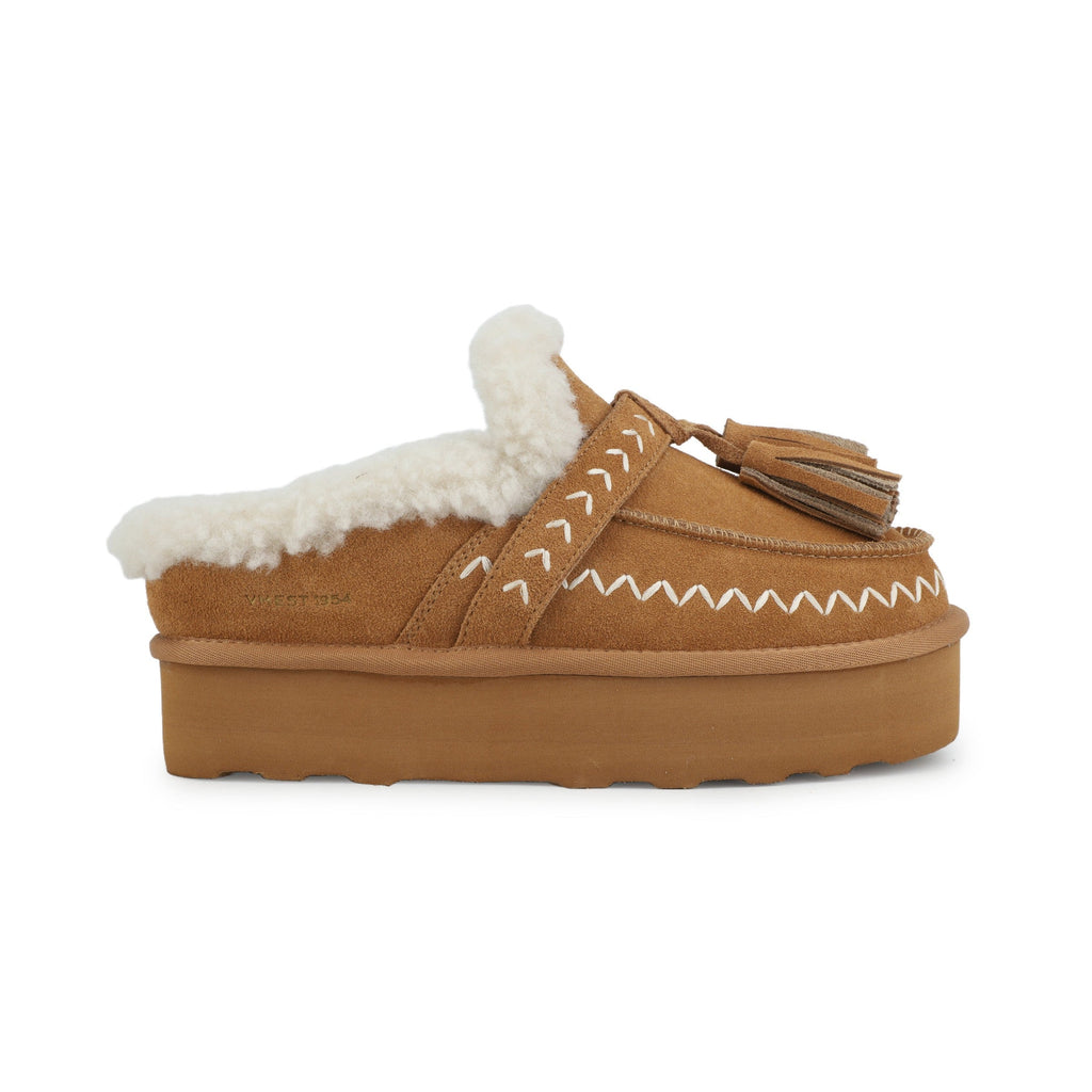 CHARM 2 - CHESTNUT SUEDE