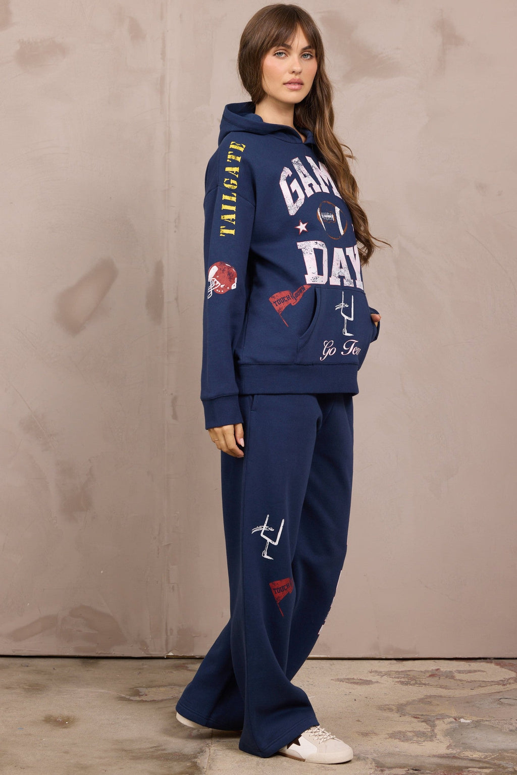 All Over Printed Comfort Fleece Hoodie