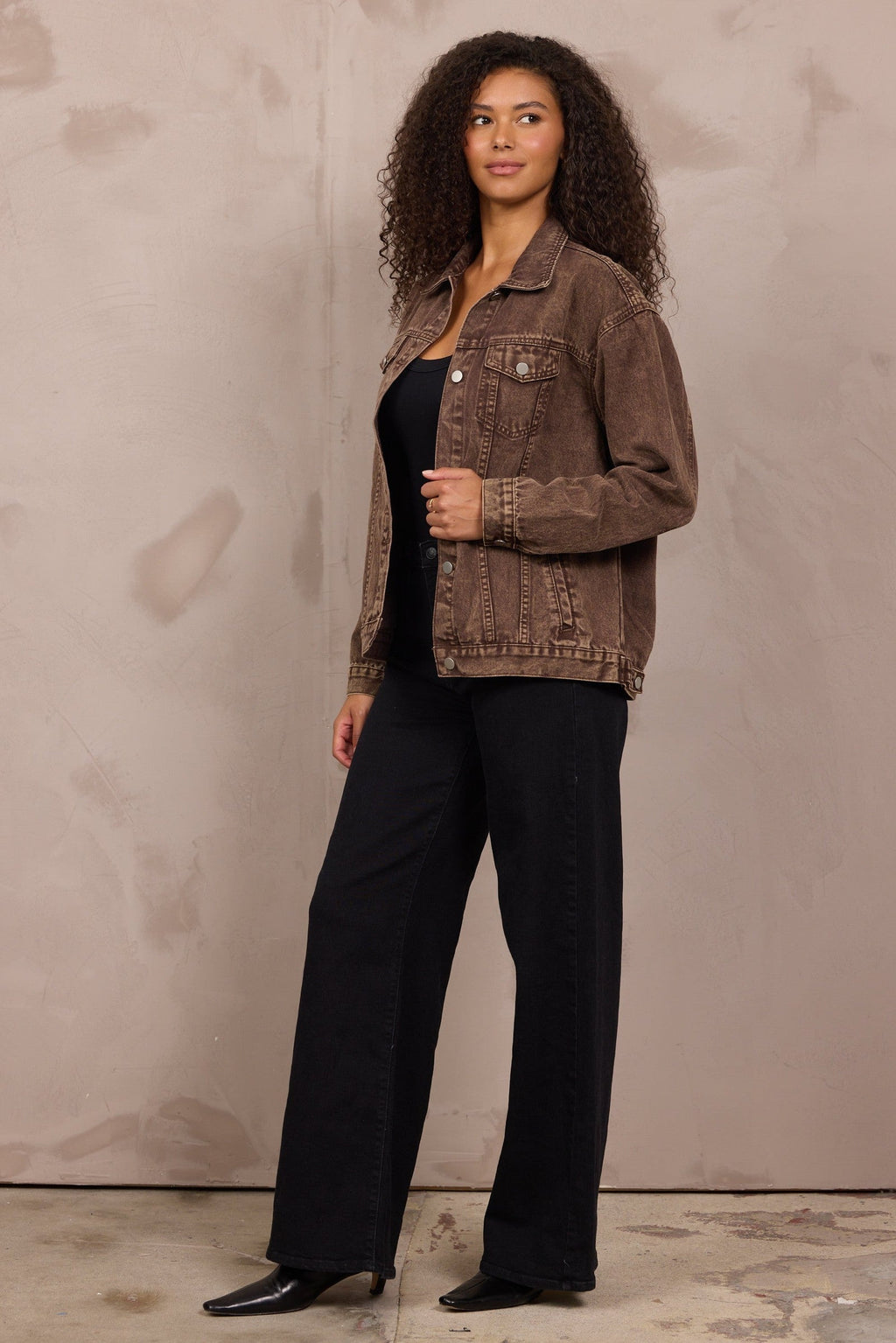 Washed Denim Jacket
