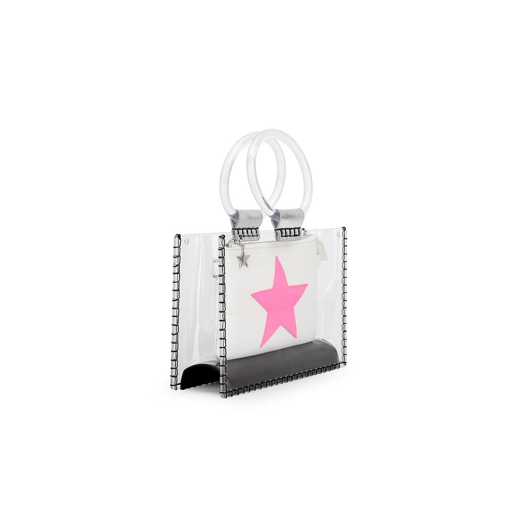 MINI MOLLY - WHITE PINK