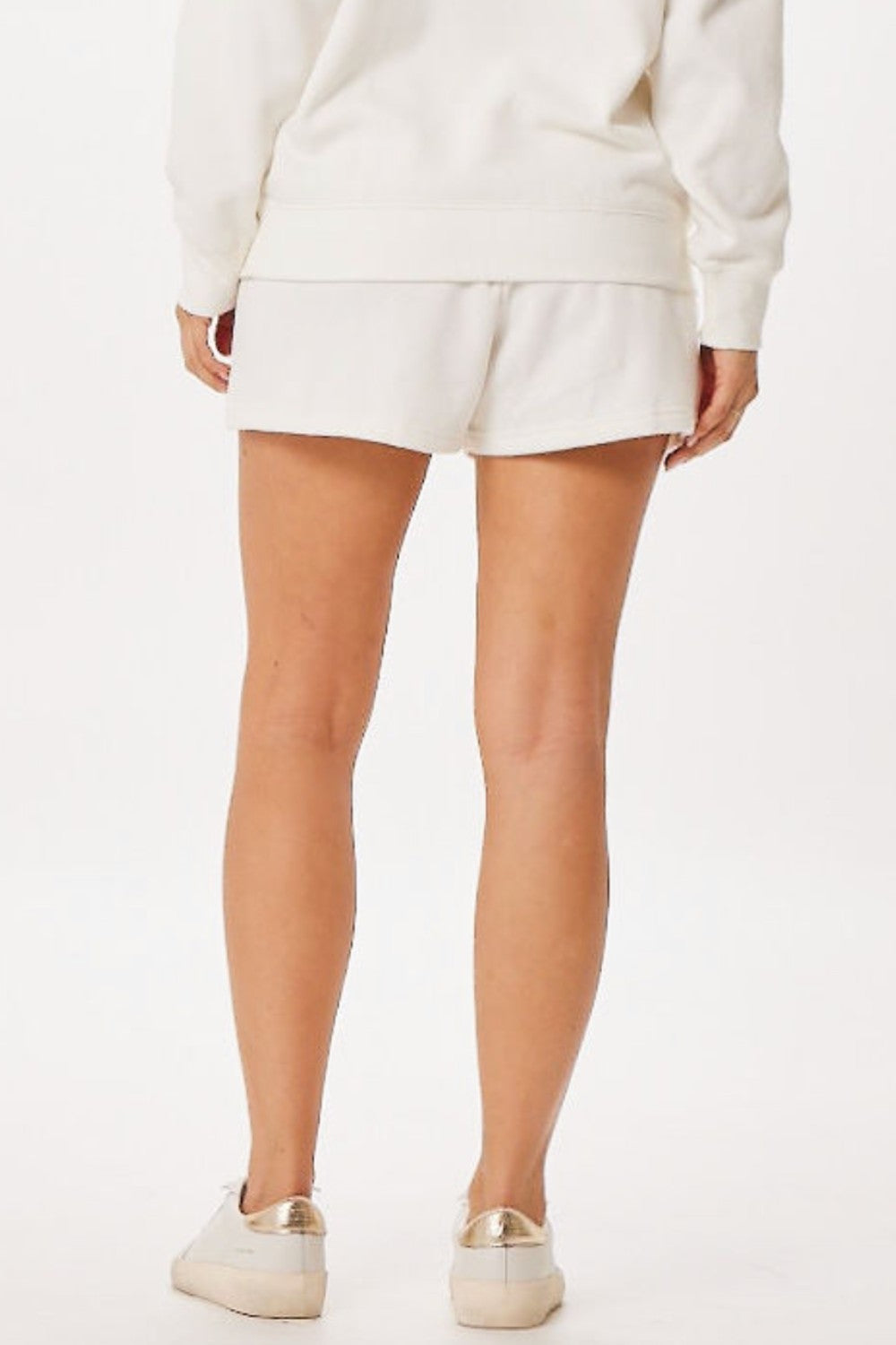 White St. Barth Jet Setter Surf Wash Shorts