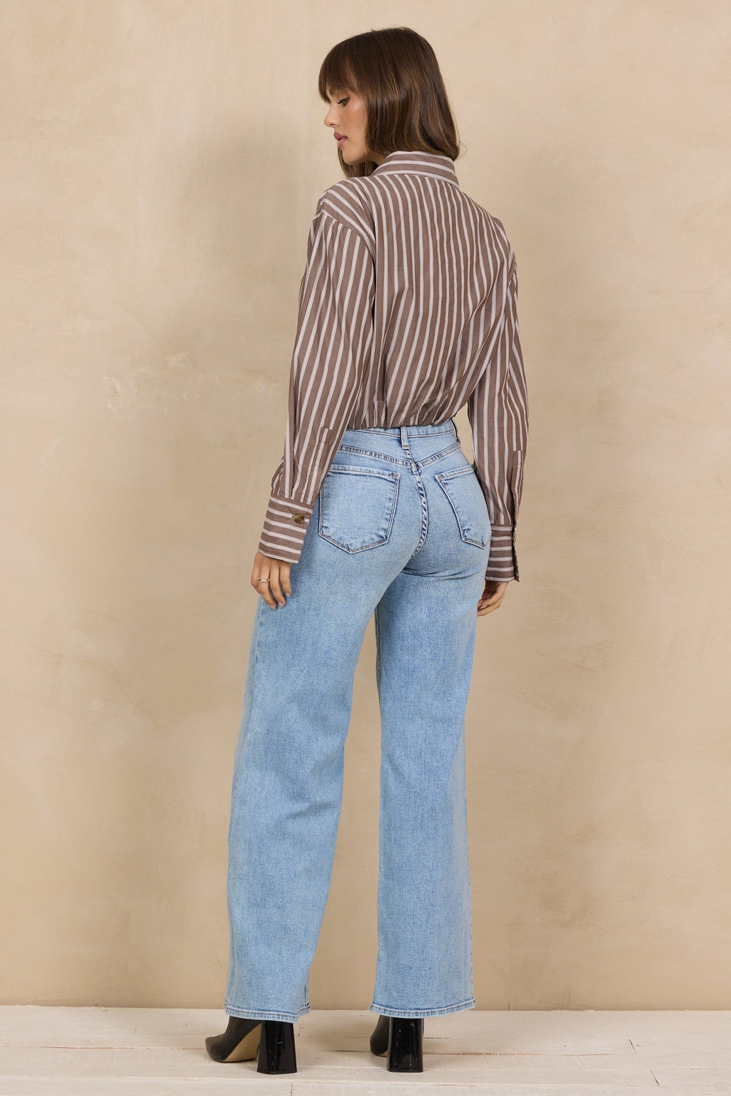 Collared Blouse w/ Elastic