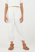 Oyster Parachute Pants