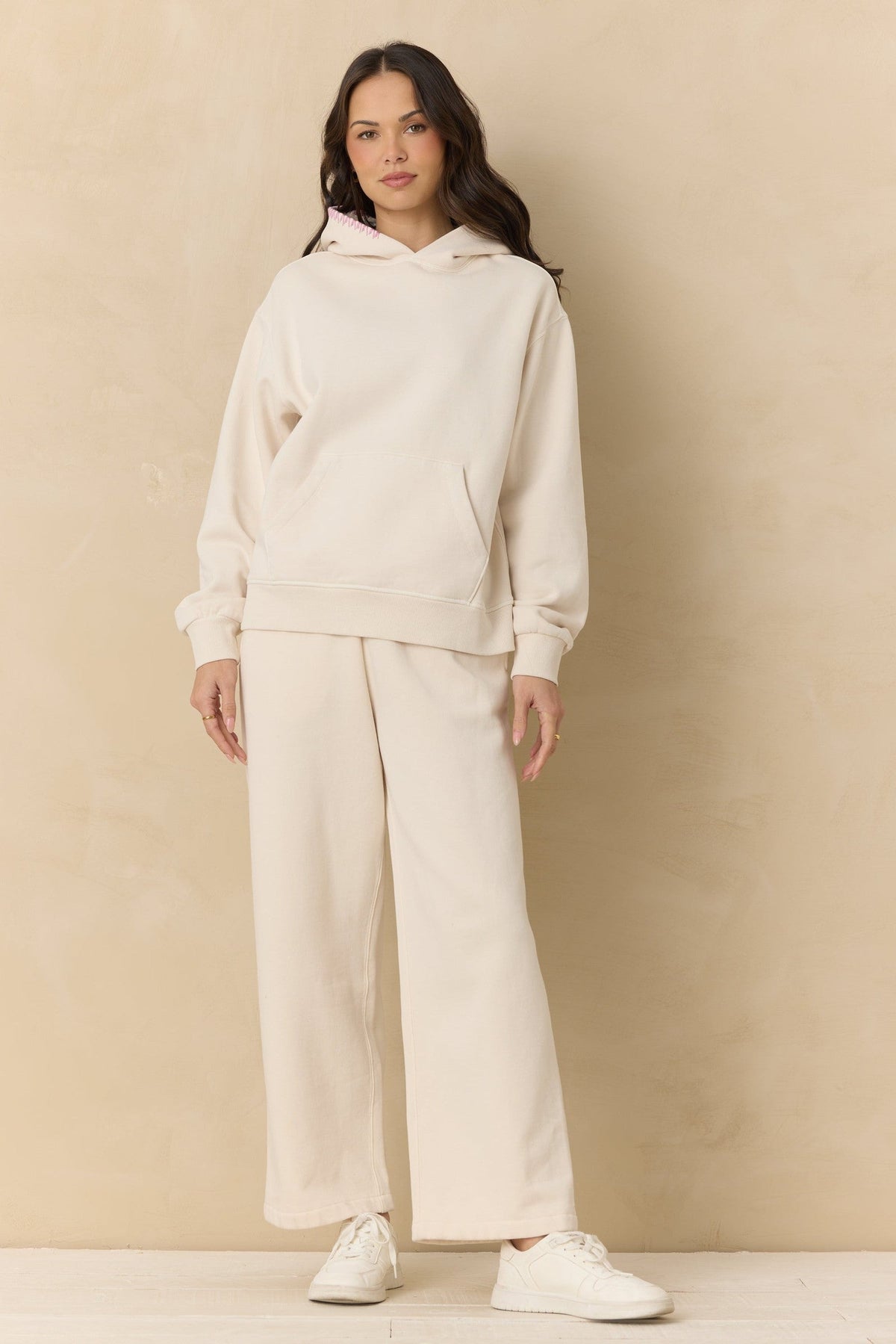 Heavyweight Knit Wide Leg Pant