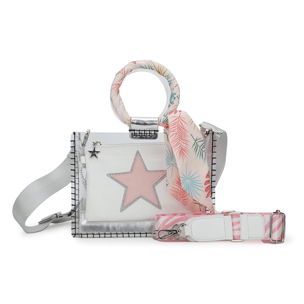 MINI MOLLY - SCARF LIGHT PINK